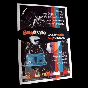 Bagmate Undertable Bag Hook Customer Awareness Material - A4 Poster